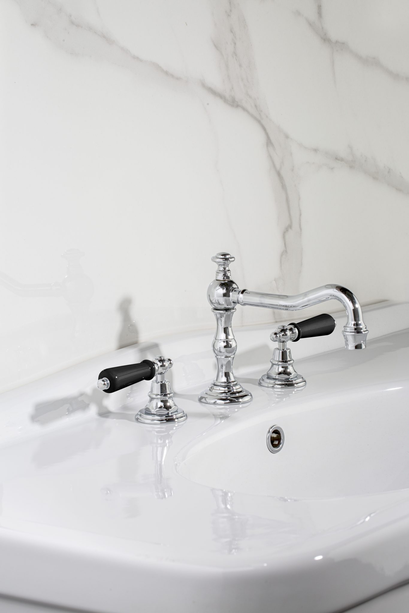 Robinet De Salle De Bain 1301 – Occasion, En Inox, Sans Marque, Fonctionnel